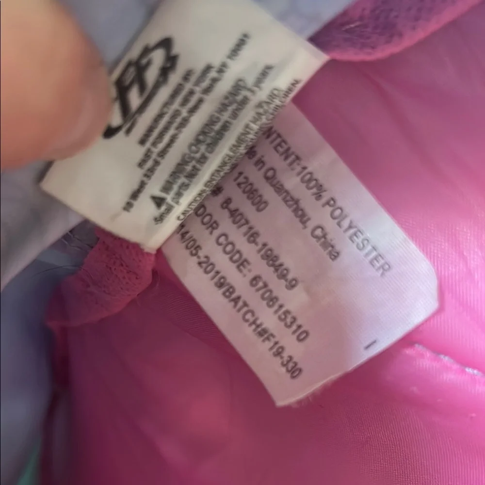 Pink and Blue Unicorn Fantasy Standard Size School Backpack